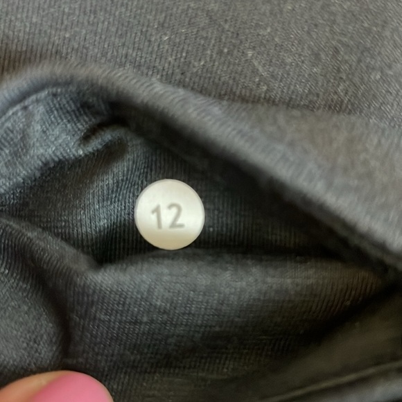 Lululemon wunder under crop velvet bow leggings size 12 - Picture 7 of 7